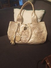 Cute Roberta Gandolfi Genuine Leather Hand Bag