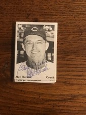 Mel Harder Autograph 1975 TCMA Baseball Card (16,478