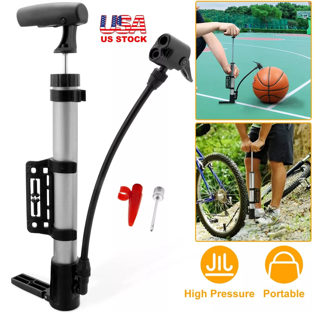 Portable Mini Bike Pump Bicycle Tire Inflator Hand Pump Presta Schrader  Valve