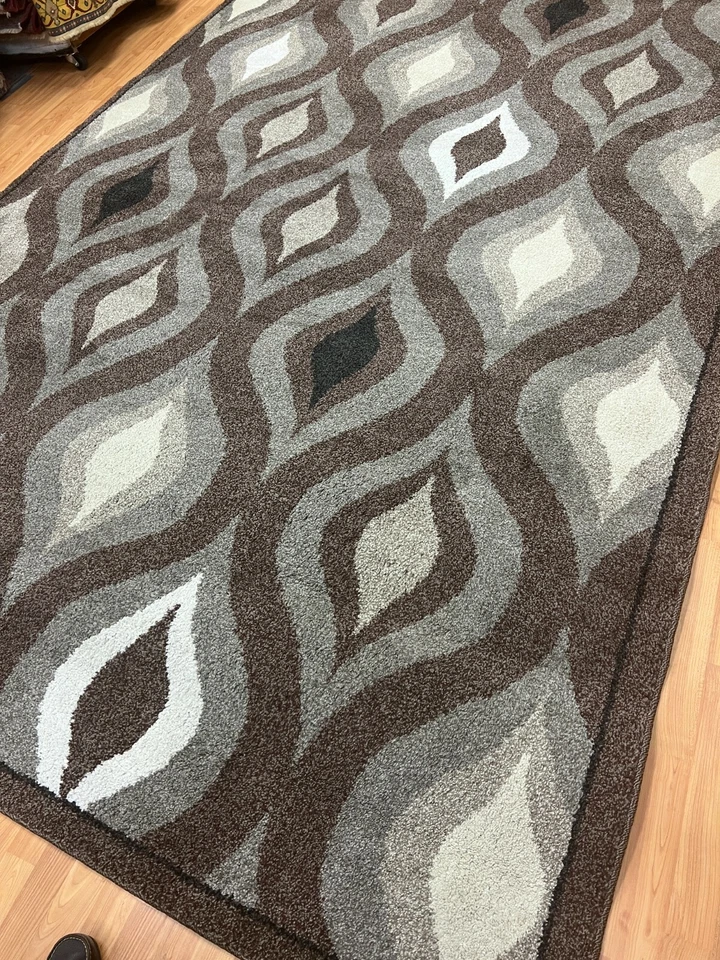 Alfombra oriental egipcia Art Deco Dalyn 8' x 10'7" - Hecha a mano - 100 % lana Foto 3 de 4