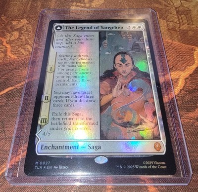 The Legend of Yangchen FOIL 0027 Avatar The Last Airbender Magic the Gathering