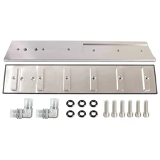 Aluminum Billet Tappet Cover Kit for Cummins 89-02 Dodge Ram 5.9L 12v 24v Diesel