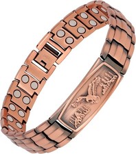 Copper Bracelet for Men-Magnetic Bracelets 99.99 Pure VALENTINES GIFT