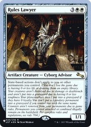 Rules Lawyer 020/216 The List Foil Magic: The Gathering