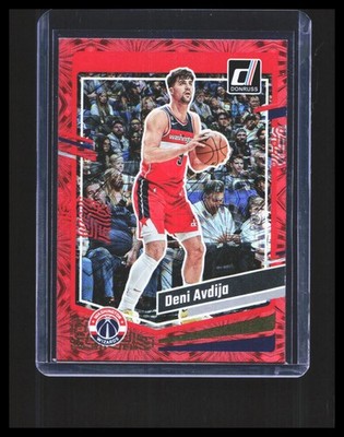 2023-24 Deni Avdija - Donruss Optic Red Fireworks /88 #51 Washington Wizards 