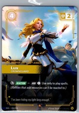 Lux - Crownguard 014/024 Non Foil Origins: Proving Grounds - Riftbound - NM — live eBay listing
