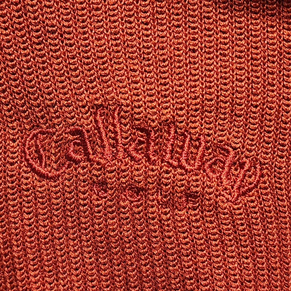 Callaway Golf Sweater Men's Size L V- Neck Golf Cotton Pullover  - Image 4 of 4