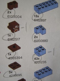 LEGO Minecraft: The Ice Spikes (21131) - Used- Incomplete