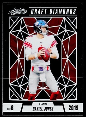 2024 Panini Absolute Daniel Jones Draft Diamonds #DD-DJS
