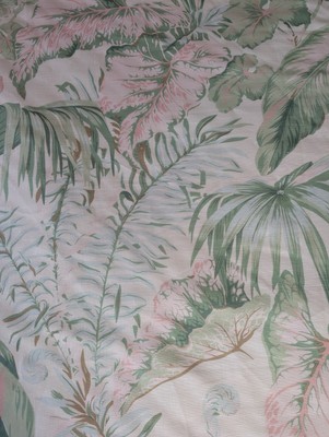 Kravet Yasuni Pink Palm Fabric 4 3/8  Yards 