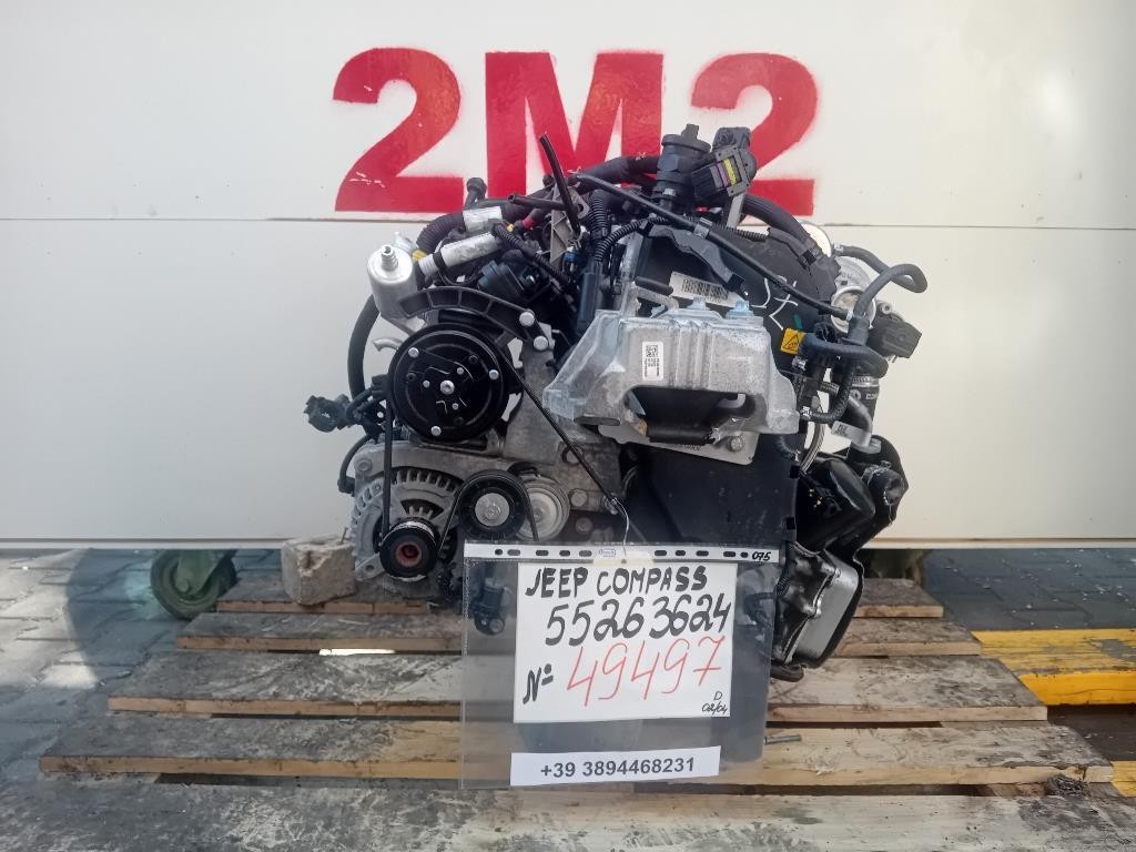 MOTORE COMPLETO PER JEEP Compass Serie 55263624 140 CV 104 KW 55263624 benzina