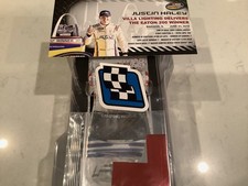 JUSTIN HALEY AUTOGRAPHED 2018 CHEVY SILVERADO FOE GATEWAY RACE WIN DIECAST &CARD