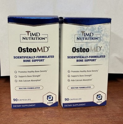 1MD Nutrition OsteoMD  Bone Support Supplement Exp 10/2026  2 Boxes