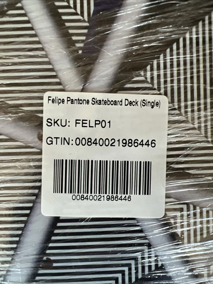 Felipe Pantone Beyond The Streets tabla de skate 2020 arte nuevo con etiquetas nuevo Foto 4 de 4