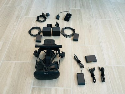 HTC Vive VR Full Kit + Wireless Adapter + Deluxe Audio Strap