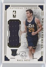 2015-16 Panini National Treasures NBA Rookie Material 74/99 Raul Neto #20 0f4i