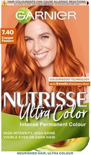 Image of Garnier Nutrisse Ultra Color Hair Dye, Vegan, 5.25