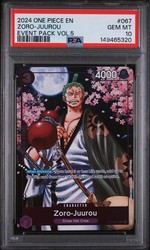 One Piece Zoro-Juurou OP05-067 Event Pack Vol.5 Promo