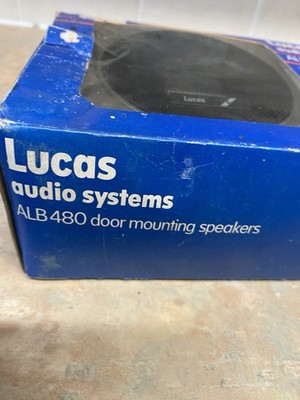 Vintage Lucas Autoradio Lautsprecher unbenutzt OVP