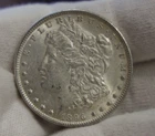 1896 US Morgan Silver Dollar $1 AU