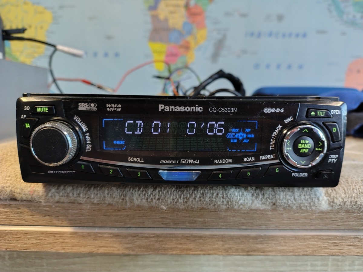 カーオーディオデッキ CQ-VZ300D Panasonic Yahoo!オークション 「パナソニック」(テープデッキ)(カーオーディオ - カーオーディオ