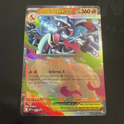 Mega Charizard X ex MEP 029 Black Star Promo Pokemon TCG