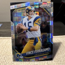 Panini 2025 Prizm pandora  Vince Ferragamo #240 /400 Los Angeles Rams NFL