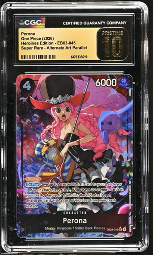 Perona (Alternate Art) graded CGC 10 for sale on eBay
