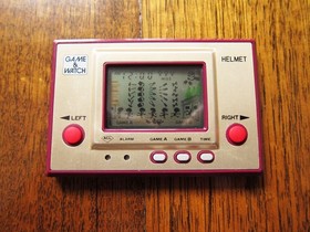 NINTENDO Helmet Game and Watch (CN-07) in Excellent Condition