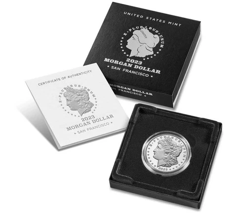 2023-S Proof Morgan Silver Dollar San Francisco Coin - A814
