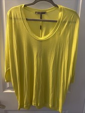 Halston Heritage Top Size Large NEW WITH TAGS Color- Lemonade Lightweight