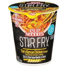 Stir Fry Noodle Cups Fiery Chicken Flavor