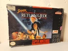 Super Star Wars: Return of the Jedi Nintendo SNES Box And Cartridge