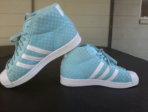 adidas pro model high top white