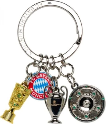 FC Bayern München Schlüsselanhänger - Erfolge - Charms Anhänger FCB