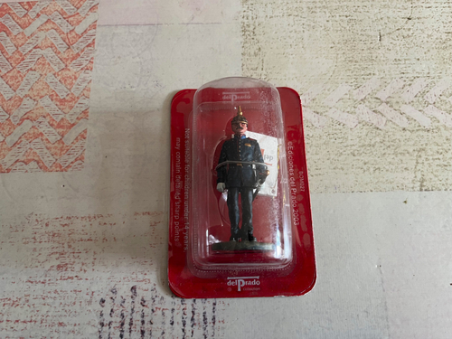 Figurine Soldat De Plomb Del Prado - Pompier Français 1944 - échelle 1:32 - Comme Neuf Dans Son Blister