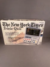 Electronic New York Times Trivia Quiz - Excalibur 2003 w/ Box and Manual MINT