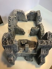 28MM PAINTED RUINED CHURCH - BATTLEFIELD BUILDING - CP16 