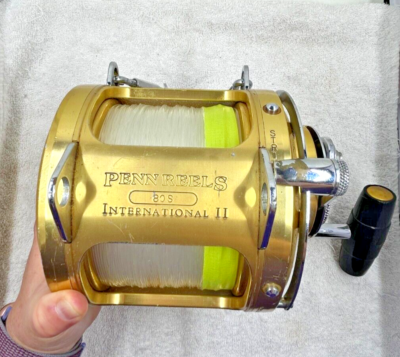 Penn International II 80S Reel Lever Drag Big Game Great Condition