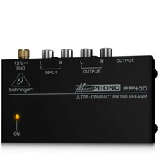 Behringer MicroPhono PP400 Phono PreAmp Preamplificador