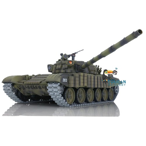 Henglong Russian T72 1:16 7.0 IR BB RTR Military RC Tank 360° Rotation Armor - Picture 5 of 11