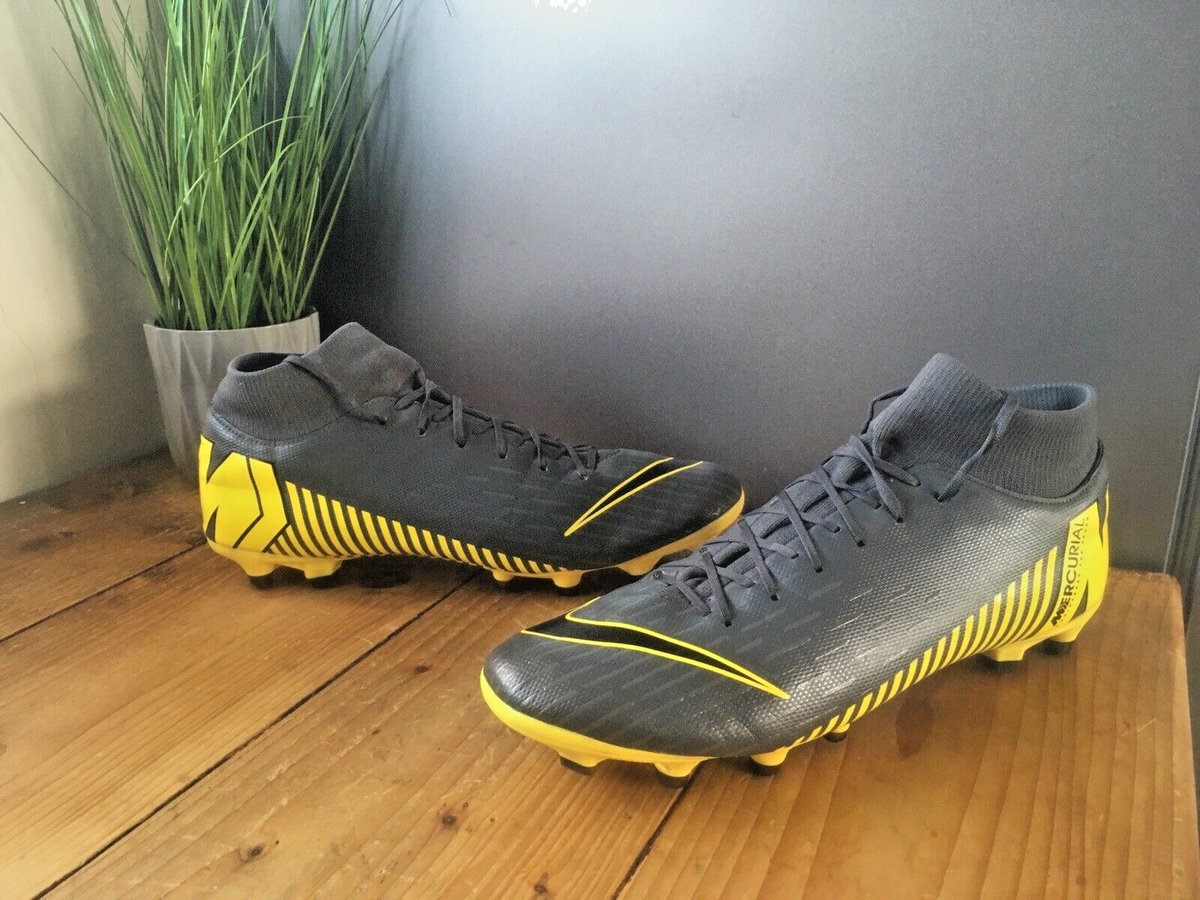 nike mercurial grey yellow