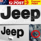 <!--F#f_0-->BLACK For JEEP CAR METAL BADGE TRUNK BONNET EMBLEM CHEROKEE WRANGLER RENEGADE<!--F/-->