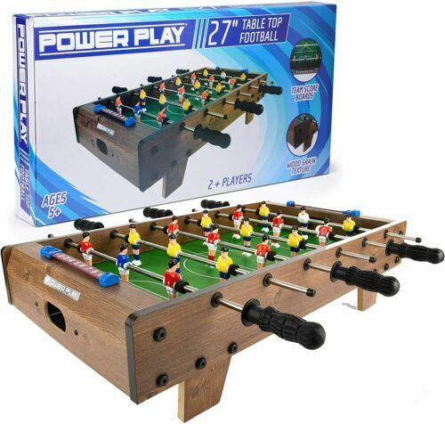 Power Play Table-Top Football Game 27 Inch Wooden Kids Family Fun Outdoor Indoor - Picture 1 of 2