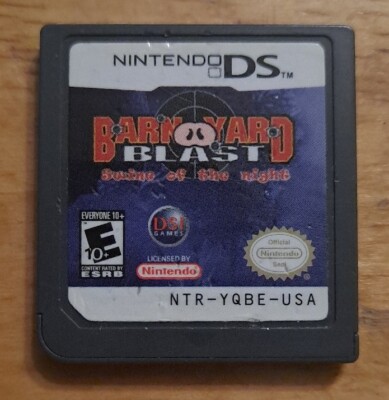 Barnyard Blast: Swine of the Night Nintendo DS, 2008 Cartridge Only