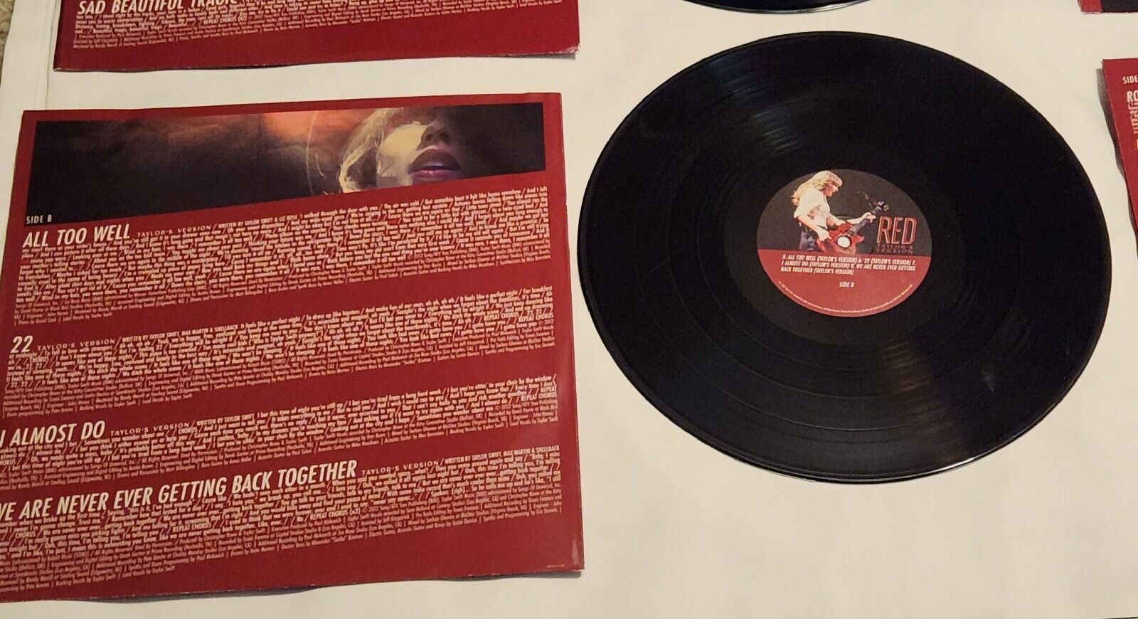 RED (Taylor's Version) vinyl made by me :) : r/TaylorSwift