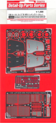 Tamiya 1/20 Lotus Type 79 1978 Photo-Etched Parts Set - 12635