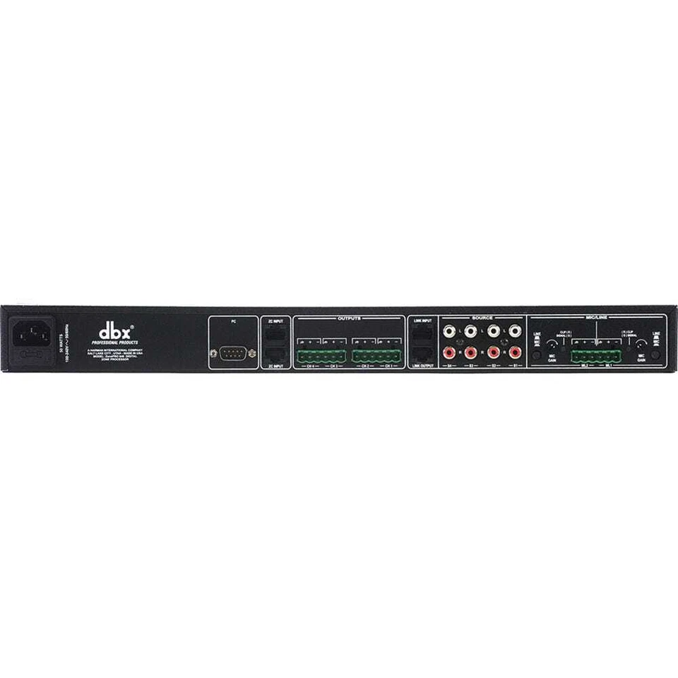 Dbx ZonePro 641 6x4 Digital Zone Processor - Image 2 of 2
