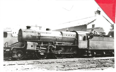 BR EX LMSR - CRAB - 2-6-0 - 42920 - SHREWSBURY - VINTAGE IMAGE - # L3755