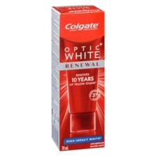 Colgate Optic White Renewal Anticavity Fluoride Toothpaste with 3% Hydrogen Pero